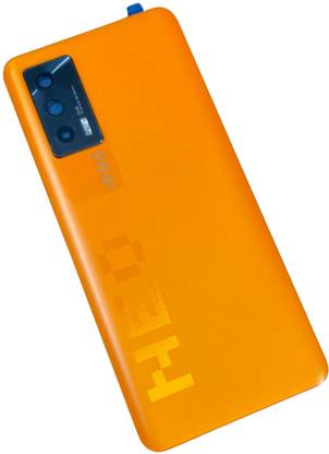 MAXOUT IQOO 7 5G (Monster Orange) with Camera Ring Glass Lens Back Panel