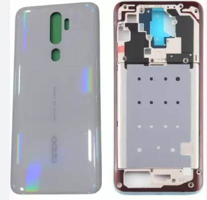 SRaccessories OPPO A9 2020 (Housing Body) Side Keys with Middle Body Back Panel