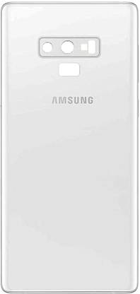 VRAVMO SAMSUNG SAMSUNG GALAXY NOTE 9 (WHITE) WITH CAMERA LENS GLASS Back Panel