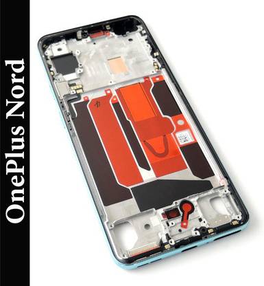 Unique4Ever OnePlus Nord Front LCD Frame Bezel Plate Front Panel