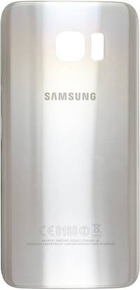 HQP for Samsung Galaxy S7 Edge ( SM-G935F, SM-G935FD, SM-G935W8, SM-G9350 ) [ Brand LOGO + Pre Installed Adhesive Tape ] Battery Back Glass Door Replacement Back Panel