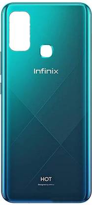 HQP for Infinix Hot 9 Play ( X680, X680B, X680C ) Battery Back Door Replacement [ With Volume and Power Key ] Back Panel
