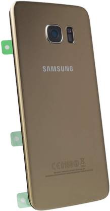 GOFCOTEL Samsung Galaxy S7 : Gold All Logo & Camera Lens Fitting) Samsung Galaxy S7 : Gold All Logo & Camera Lens Fitting) Back Panel