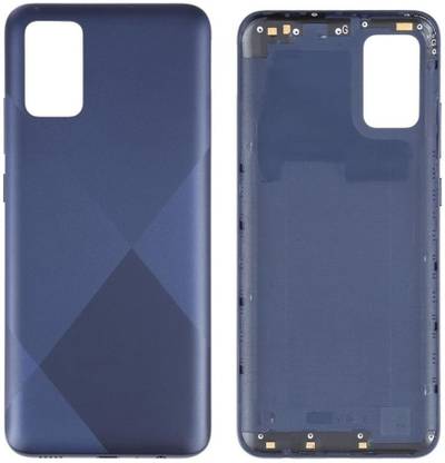 SPAREWARE Samsung Samsung Galaxy A02S : Blue (WITH ALL BRAND LOGO) Back Panel