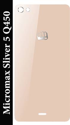 SMART Micromax Canvas Silver Q450 Glass Back Panel