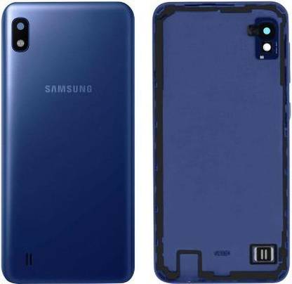 SPAREWARE Samsung Samsung Galaxy A10 : Blue (WITH ALL BRAND LOGO) Back Panel