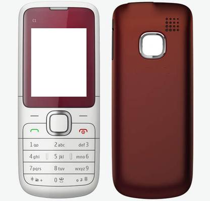 imbi Nokia C1 01 Front Back Body With Keypad Front & Back Panel