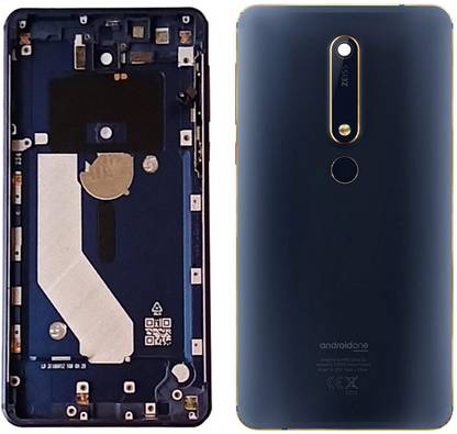 imbi nokia 6.1 (ta-1043, ta-1045, ta-1054, ta-1050, ta-1068) Power and Volume Button Camera Glass, Finger Senser Full Panel