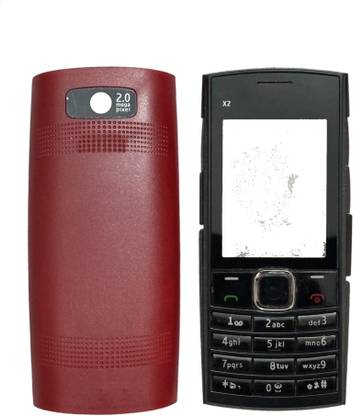 imbi Nokia X2-02 Front Back Body With Keypad Front & Back Panel