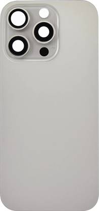 Spares4ever iPhone 16 Pro Natural Titanium Replacement Glass with Camera Lens and Magsafe Magnet Back Panel