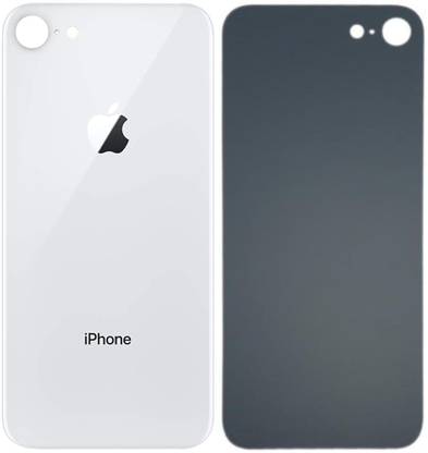 Flipkart SmartBuy Apple iPhone 8 / 8G (Silver) Glass Back Panel