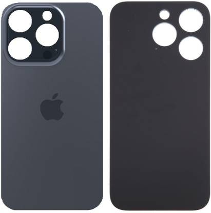 Sandreezz Apple iPhone 15 Pro (Glass) (Best Quality) (with Proper Logo) Back Panel