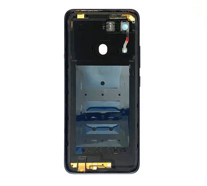 HQP फॉर आईटेल P40 ( P662L ) [ विथ वॉल्यूम + पॉवर की, कैमरा ग्लास एंड कैमरा लेंस Cover ] Battery Back Door Replacement पीछे पैनल