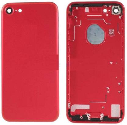 SPAREWARE Apple iPhone 7 - Red (WITH ALL BUTTON) Back Panel