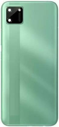 SPAREWARE REALME Back Door Panel Back Body Housing Panel Back Glass Body Realme C11 : Green Back Panel