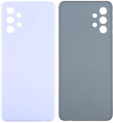 SPAREWARE Samsung Galaxy A32 4G : White (WITH ALL BRAND LOGO) Back Panel