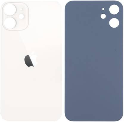 Sandreezz Apple iPhone 12 (Glass) (Best Quality) (with Proper Logo) Back Panel