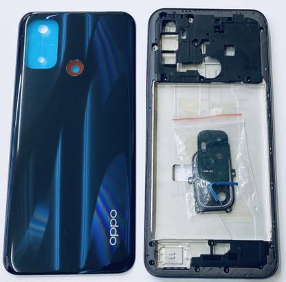 Sandreezz OPPO A32 2020 (Housing Body) (Side Keys with Middle Body) (with Proper Logo) Back Panel