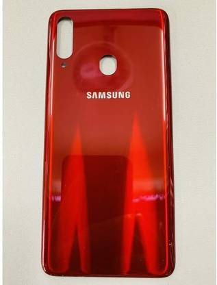 VRAVMO SAMSUNG SAMSUNG GALAXY A20S (RED) Back Panel