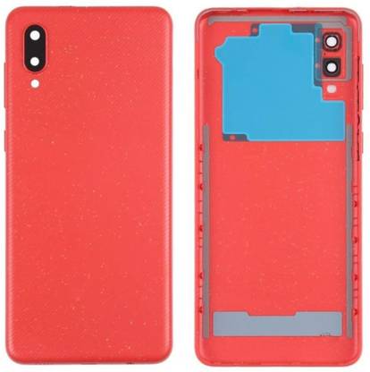 VRAVMO SAMSUNG SAMSUNG GALAXY M02 (RED) Back Panel