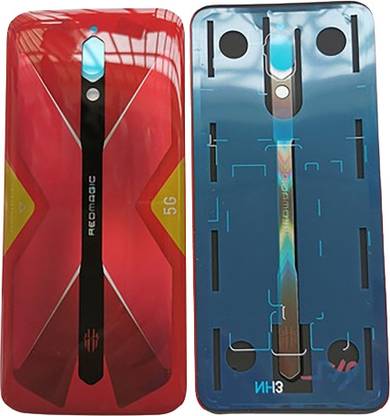Sandreezz ZTE Nubia Red Magic 5G (Glass) (Best Quality) (with Proper Logo) Back Panel