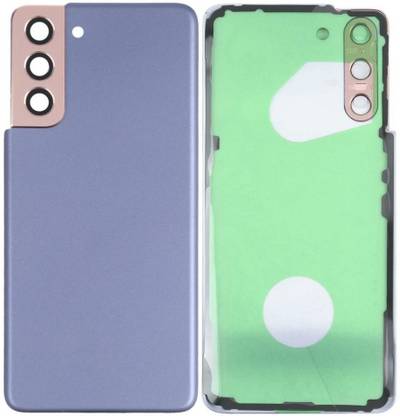 VRAVMO SAMSUNG SAMSUNG GALAXY S21 5G (VIOLET) WITH CAMERA LENS GLASS Back Panel