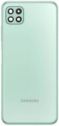 Sandreezz Samsung Galaxy A22 (5G) (Housing Body) (Side Keys with Middle Body) (with Proper Logo) Back Panel