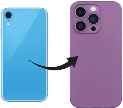 Jaaro iPhone XR to iPhone 15 Pro Converter | Rear Housing Assembly | Upgrade Chassis Replacement Full Panel
