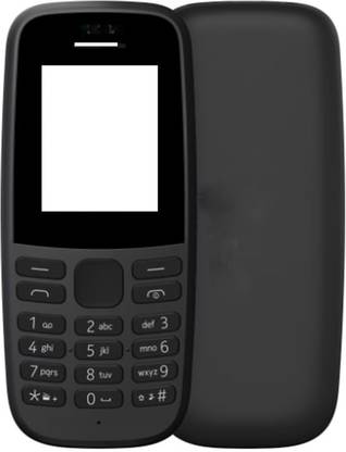 imbi Nokia 105 2019 Dual Sim Front Back Body With Keypad Front & Back Panel