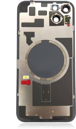 Spares4ever iPhone 14 Plus Purple Replacement Glass with Camera Lens and Magsafe Magnet Back Panel