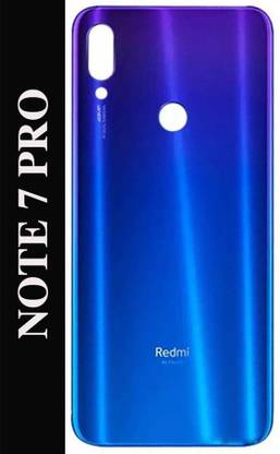 FriendzzWorld Redmi Note 7 Pro (Blue) Glass Back Panel