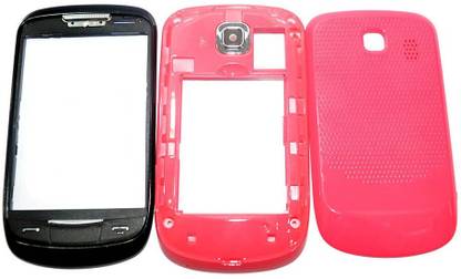 imbi Samsung S3850 Corby II Front Back and Middle Body With Keypad Full Panel