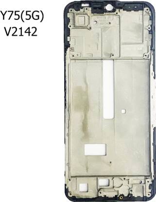 Tworld vivo Y75 5G ( V2142 ) Front Housing LCD Frame Bezel Plate Digitizer Panel