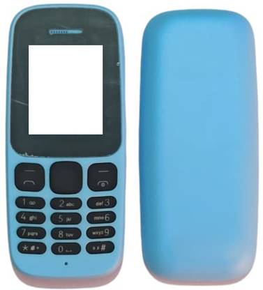 imbi Nokia 105 2017 Dual Sim Model Front Back Body With Keypad Front & Back Panel
