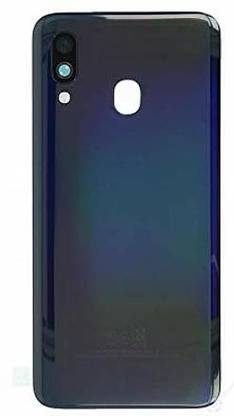 VRAVMO SAMSUNG SAMSUNG GALAXY A40 (BLACK) Back Panel