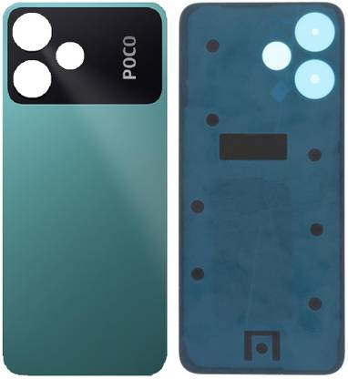 Sandreezz Xiaomi Poco M6 Pro (5G) (Best Quality) (Glass) (with Proper Logo) Back Panel