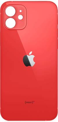 LEISURELIC APPLE IPHONE 12 (GLASS) WITH PROPER LOGO Back Panel