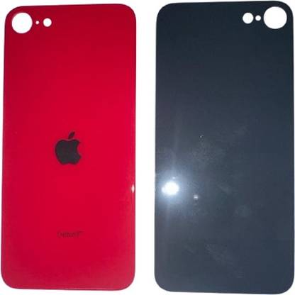 Sandreezz Apple iPhone SE 2022 (Glass) (Best Quality) (with Proper Logo) Back Panel