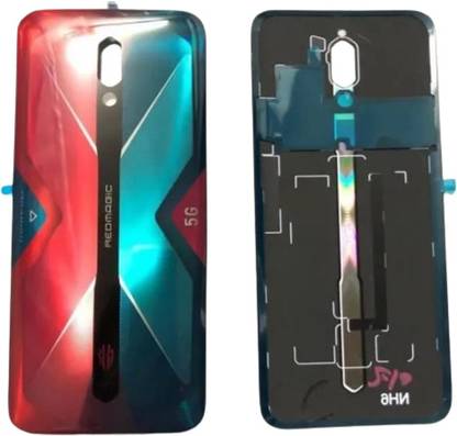 Sandreezz ZTE Nubia Red Magic 5G (Glass) (Best Quality) (with Proper Logo) Back Panel