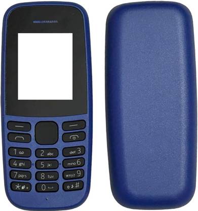 imbi Nokia 105 2019 Single Sim Front Back Body With Keypad Front & Back Panel