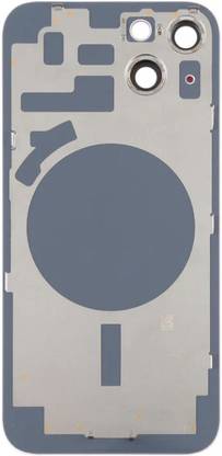 Kraze4blaze Apple iPhone 14 (Rear Housing Glass + Camera Lens + Metal Plate + Magsafe Magnets) Back Panel