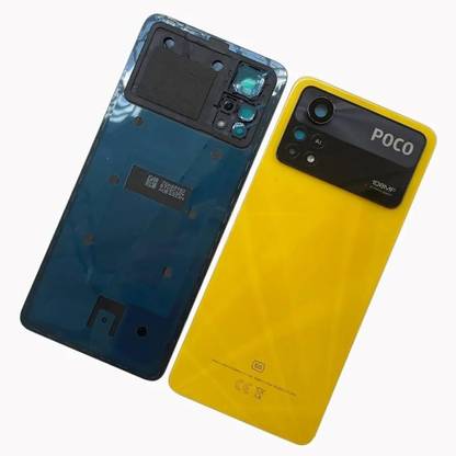 Sandreezz Xiaomi POCO X4 Pro 5G (100% Original Back Glass with Camera Glass Lens) Back Panel