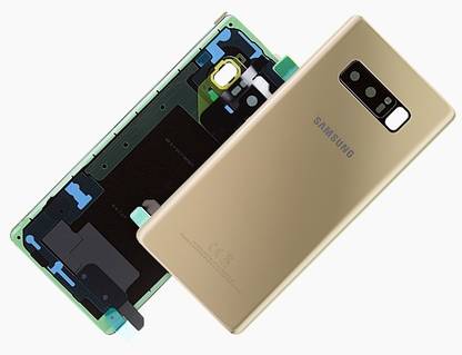 Unique4Ever SAMSUNG Galaxy Note 8 With Camera Ring Glass Lens Back Panel