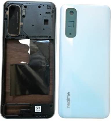 AceKing Realme 7 Back Panel Full Housing Body with Middle Ring, Camera Lens, & Side Keys Back Panel