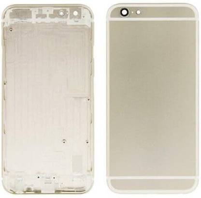 GOFCOTEL Apple iPhone 6-Gold (with All Button) Back Panel