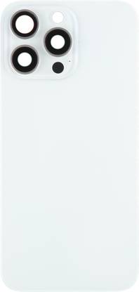Spares4ever iPhone 15 Pro Max White Replacement Glass with Camera Lens and Magsafe Magnet Back Panel