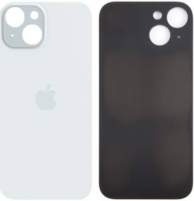 Sandreezz Apple iPhone 15 (Glass) (Best Quality) (with Proper Logo) Back Panel