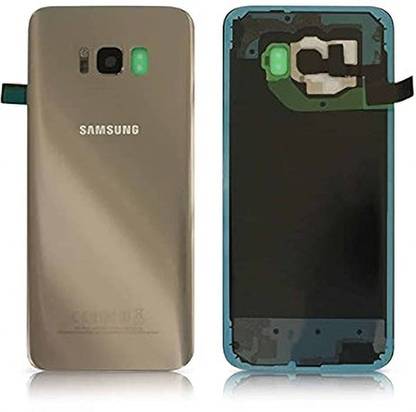 GOFCOTEL Samsung Galaxy S8 : Gold All Logo & Camera Lens Fitting) Samsung Galaxy S8 : Gold All Logo & Camera Lens Fitting) Back Panel