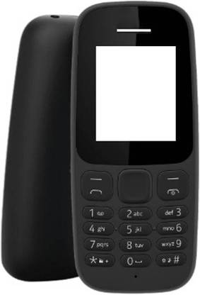 imbi Nokia 105 2017 Single Sim Model Mobile Phone Panel Front Back Body With Keypad Front & Back Panel