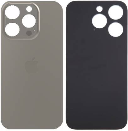 Sandreezz Apple iPhone 15 Pro (Glass) (Best Quality) (with Proper Logo) Back Panel